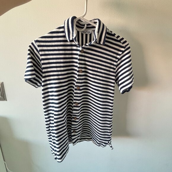 Kenny Flowers Short Sleeve Terry Shirt - size small - Picture 2 of 5